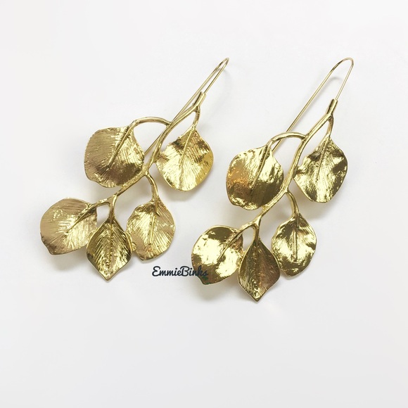 ✨3for$38  Zara Drop Leaf Earrings - Picture 5 of 16